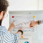 business growth chart presentation