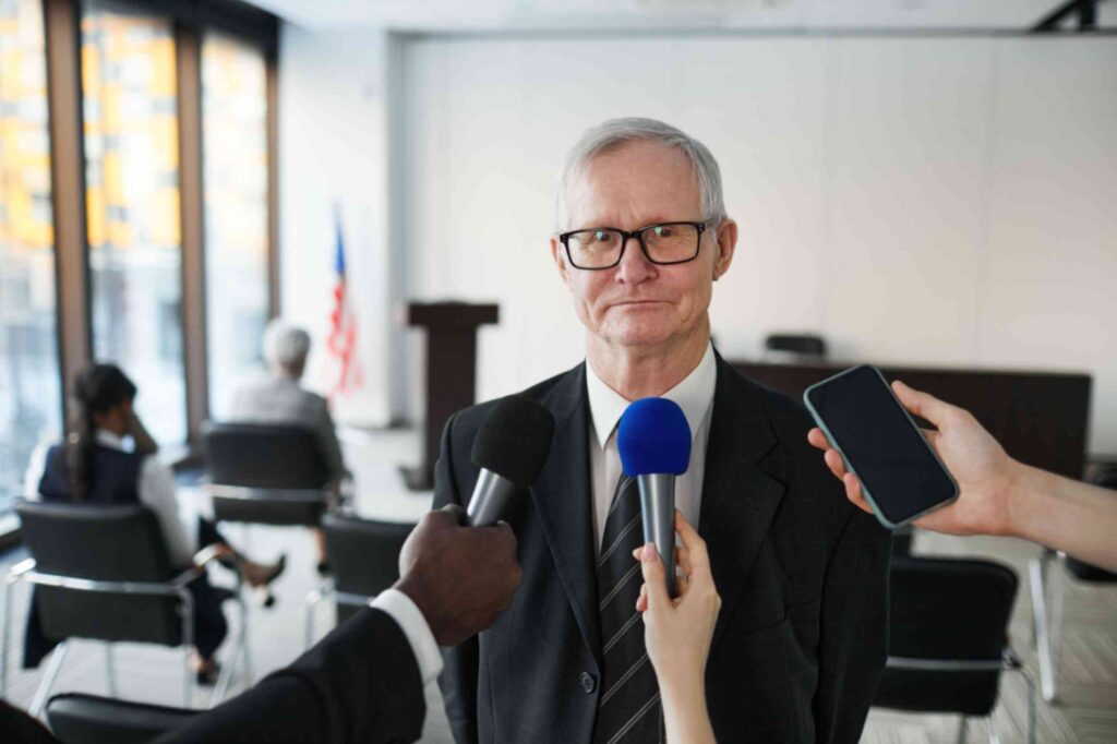 press conference media interview, Insider Today